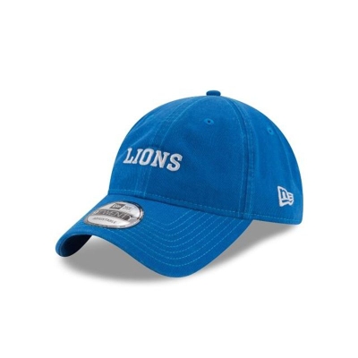 Sapca New Era Detroit Lions NFL Solid Team Hit 9TWENTY Adjustable - Albastri